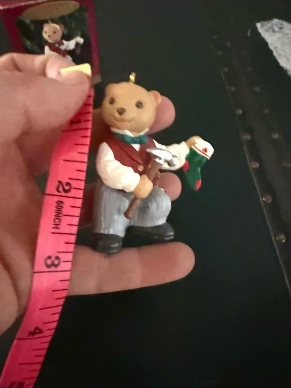 Hallmark Keepsake Ornament Papa Bearinger #1 In Series 1993